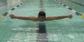 水泳 バタフライ 競泳ルールで1000mを楽に泳いでみた