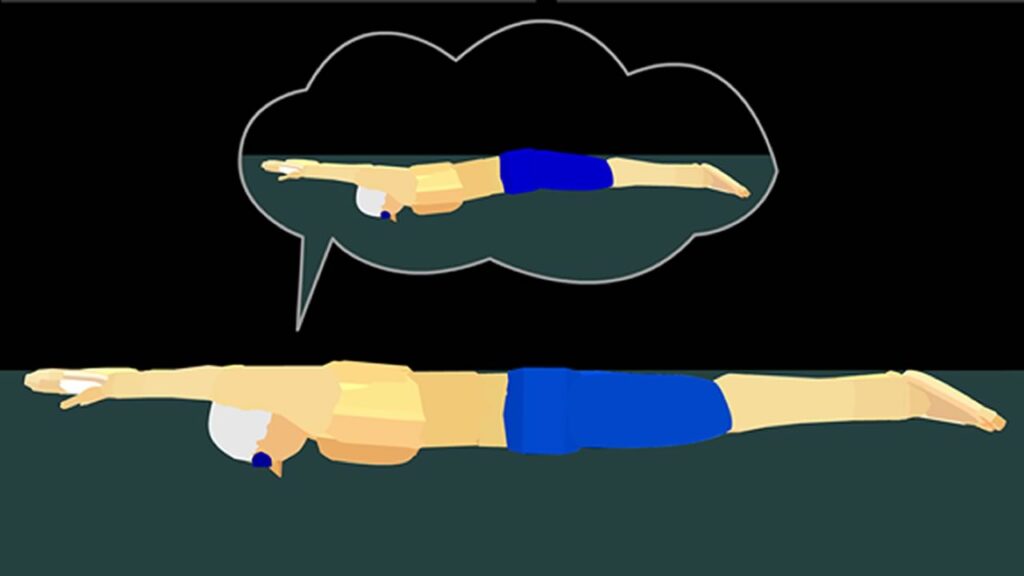 水泳 ストリームライン 泳ぐ姿勢はイメージで変わる Swimming Jp